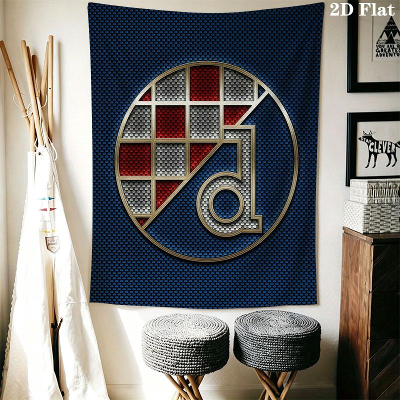 DZG club Wall Hanging Printed Fabric Blanket Decorative Tapestries for Bedroom Living Room Home Decor