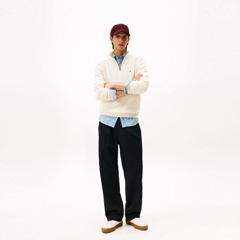 Tommy Hilfiger Knitwear Men's Stand Collar Moderate Other XM0XM05603