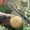 Damascus Cutting Saw, Hand Saw Garden, Logging Outdoor Saw, Tree Magic Tool, Pruning Saw, Quick Sharpness, Garden Trimming, Fruit Tree