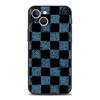 Роскошный Мягкий Чехол Для Телефона Для iPhone 17 Air 16E 16 11 15 14 Pro MAX 12 13 7 8 Plus X XR XS SE 2022 Чехол Шахматная доска