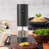 Электрическая мельница для соли и перца, автоматическая мельница для соли и перца, регулируемая степень помола, мельница для специй со светодиодной подсветкой, кухонный инструмент, подарок