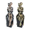 Фигурка семьи из 3 человек, Декор для дома, Современный, Деревенская статуэтка семьи из смолы, Родители и дети, Статуэтка для стола, Памятный подарок
