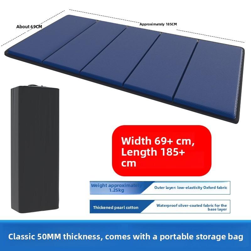 Office Foldable Portable Thickened Yoga Mat For Rest And Meditation With Storage Bag