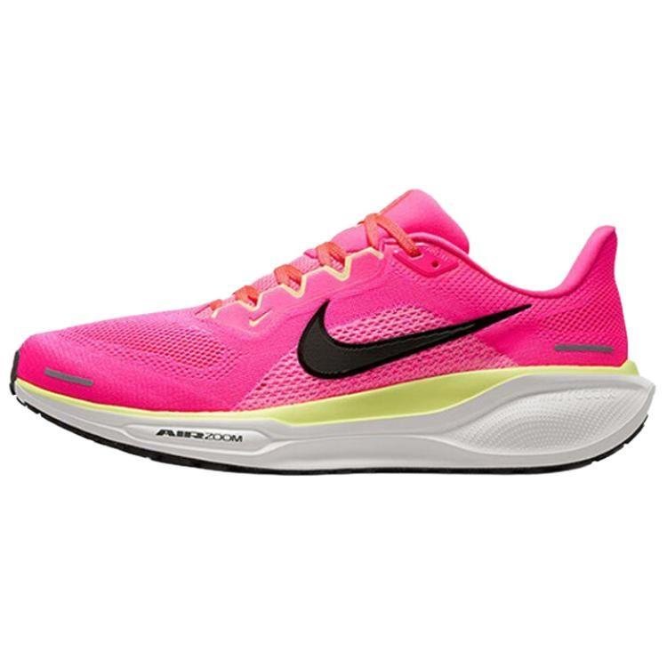 Nike Pegasus 41 Удобные Низкие Кроссовки Пена ReactX Промежуточная подошва Повседневные Для бега на длинные дистанции Спринтерские Кроссовки Мужские Розовые HV3128-600