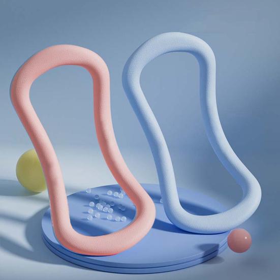 Кольцо для йоги для ног и голеней, растяжка тела, йога, пилатес, тренировка, фитнес-круг, массаж мышц, круг для упражнений, домашний тренажерный зал, оборудование для тренировок