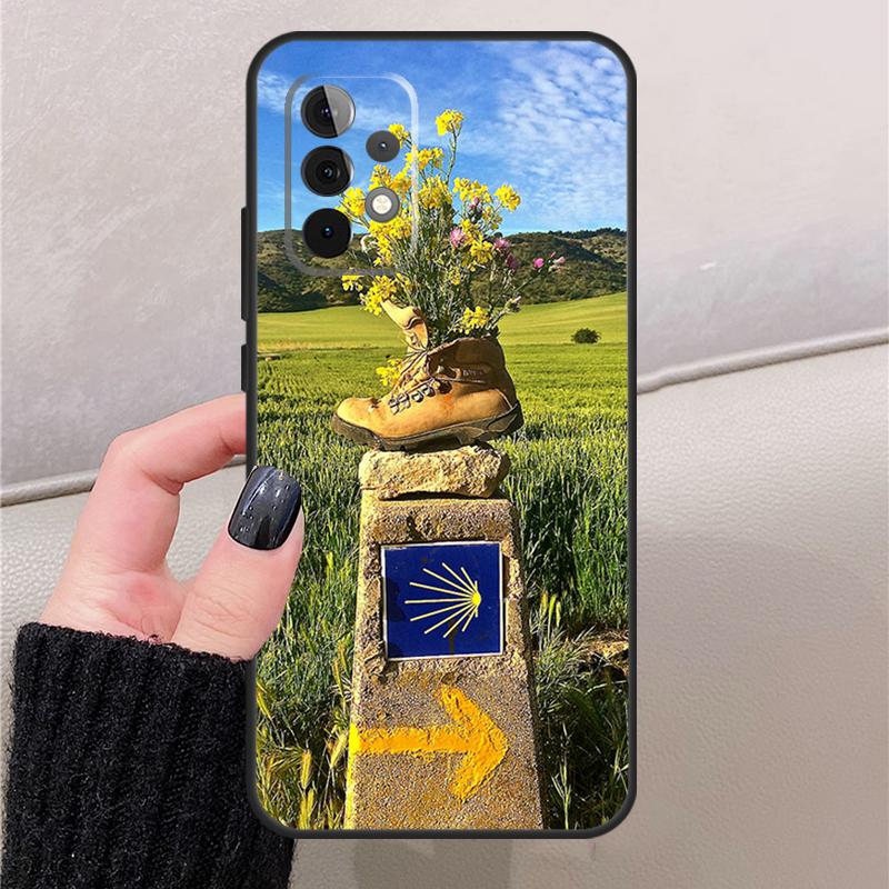 Camino de Santiago For Samsung Galaxy A55 A54 A34 A14 A16 A36 A56 A12 A32 A52 A13 A33 A53 A15 A35 A17 A57 Case