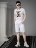European Goods Men's Cartoon Bear Print Short sleeve T-shirt 2025 New Summer Fashion Brand T-shirt Casual Half Sleeve Top