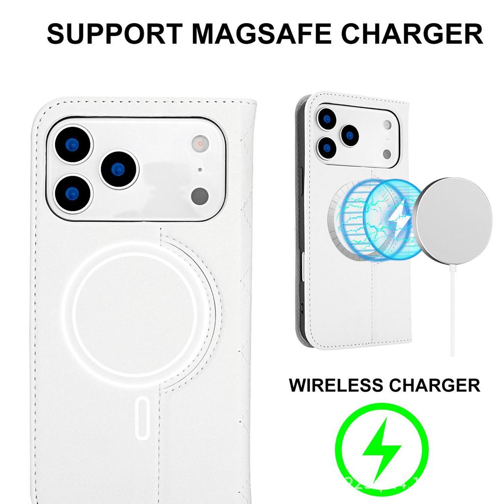 Магнитный беспроводной чехол в французском стиле для iPhone 17 Pro Max