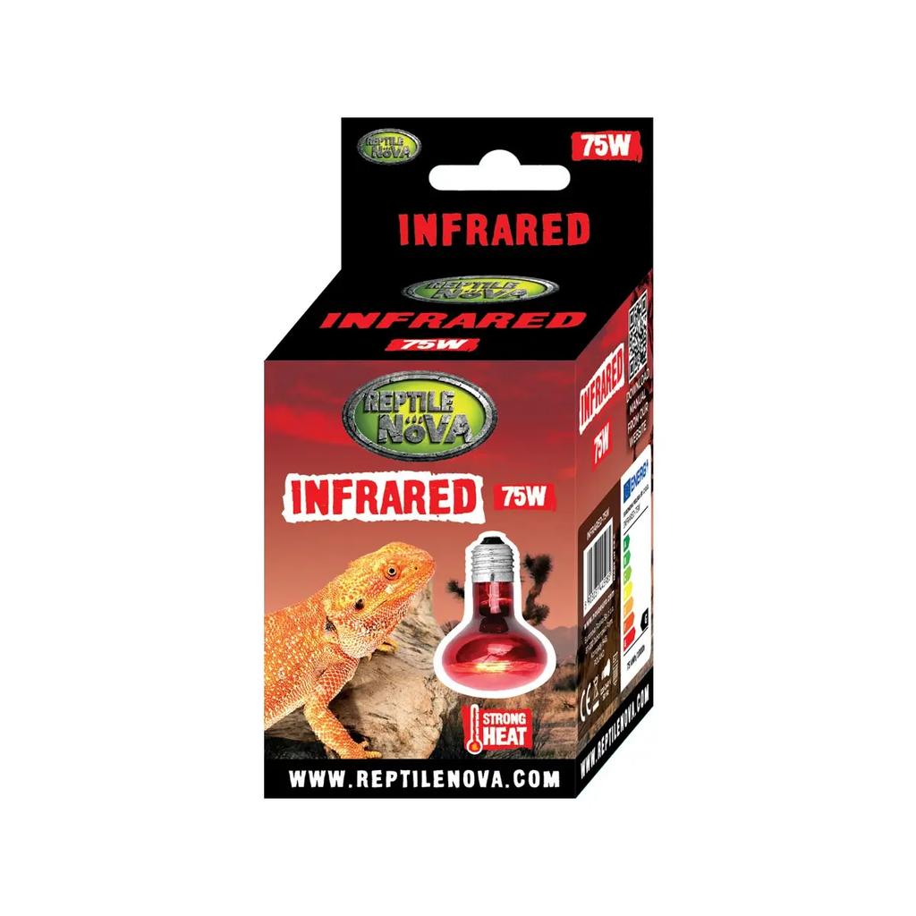 REPTILE NOVA Infrared - heating bulb with infrared and UVA for terrarium REPTILE NOVA Infrared - heating bulb 50 W (infrared + UVA) for terrarium