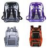 Pvc Transparent Backpack With Waterproof Design For Daily Use And Laptop