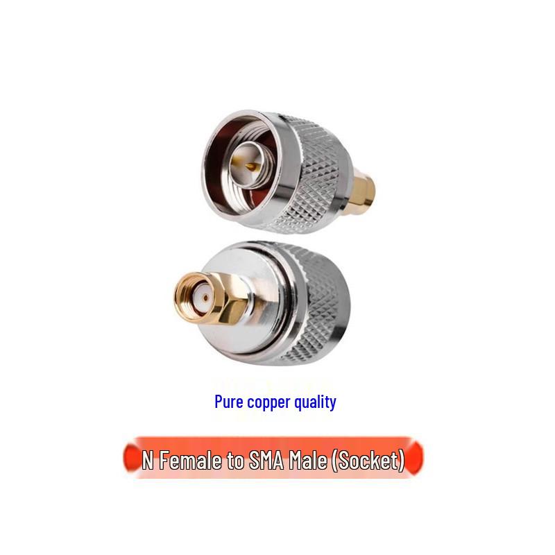 BNC Male to SMA Female RF Adapter for Walkie-talkie and Base Station Antennas