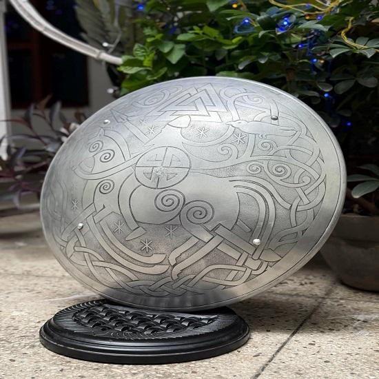 Алюминиевый Один на Слейпнире Щит викингов Скандинавская мифология Настенный декор