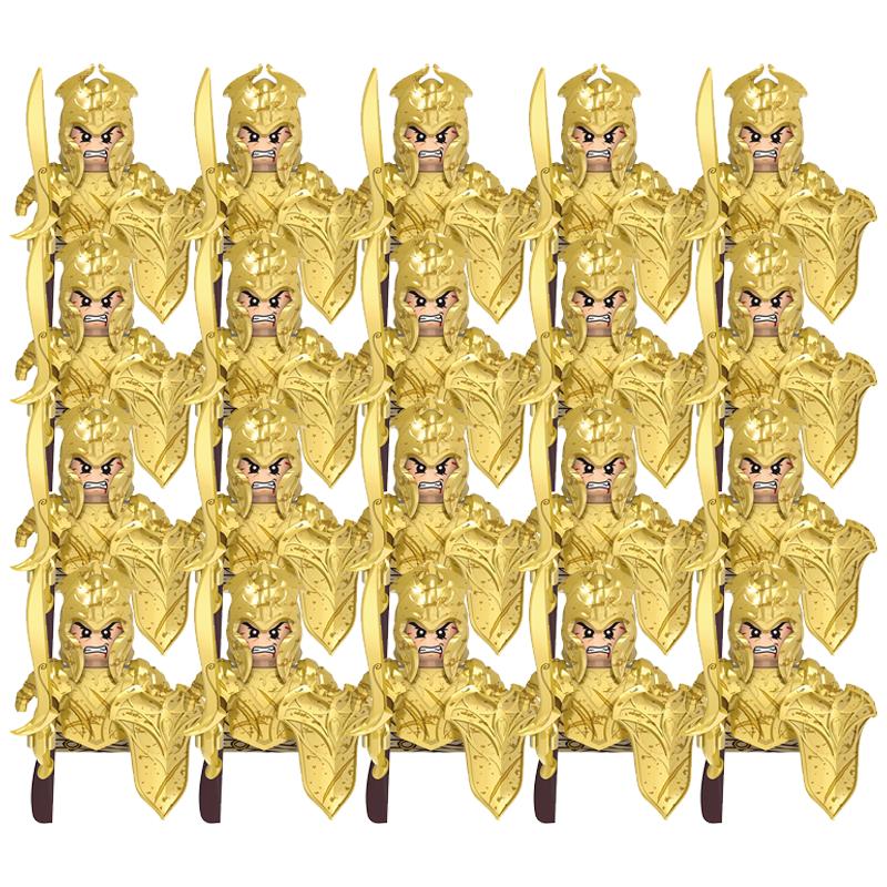 20 шт. средневековый военный лорд эльфийской гвардии армия орков гномов воинов кольца дети мини собранный строительный блок