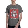 1 Piece Foot Novelty Graphic 100 Cotton Tshirt Best Dog Dad Ever Tees Tops For Unisex