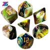 Polyhedral Multi-Color Game Dice 7pcs/set for DNDGame Dungeon Dragons Table Board Roll Playing Games