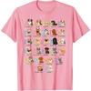 ABC Dog Breed Alphabet Cute A-Z Types of Dogs School Gift T-Shirt
