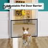 Mesh Dog Gate Portable Indoor Safety Mesh Gates for Kids Toddlers Pets No Drilling Baby Puppy Fence Guard for Doorways Walls Stairwells