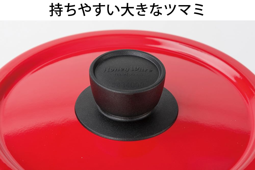 Кастрюля Fuji Horo красная 18 см Solid R SD-18S