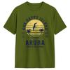 Aruba One Happy Island Souvenir TShirt Summer Cotton T Shirts For Unisex Casual Tshirt Short Sleeves YK Funny Top Tees