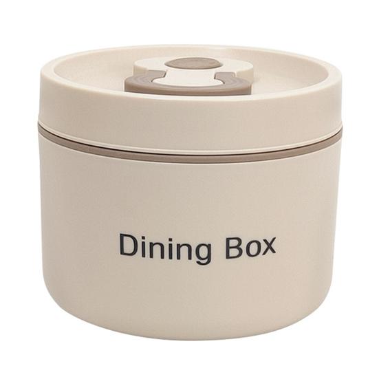 650 мл/350 мл Ланч-бокс Большой вместимости Герметичный Зеркальная полировка Пищевой класс Хорошая герметичность Сохранение свежести Штабелируемый Термоконтейнер для еды