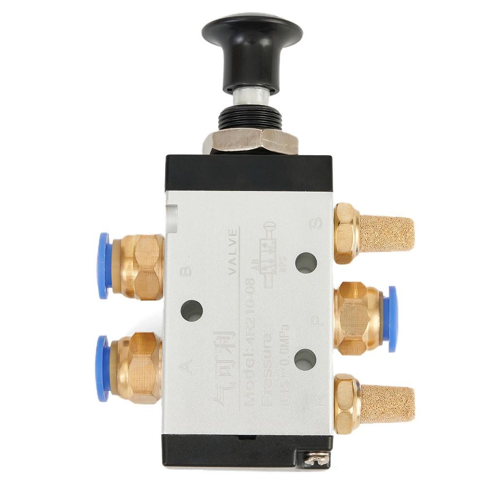 4R210-08 Пневматический клапан Толкающий Тянущий Пневматический Клапан 2 Поз