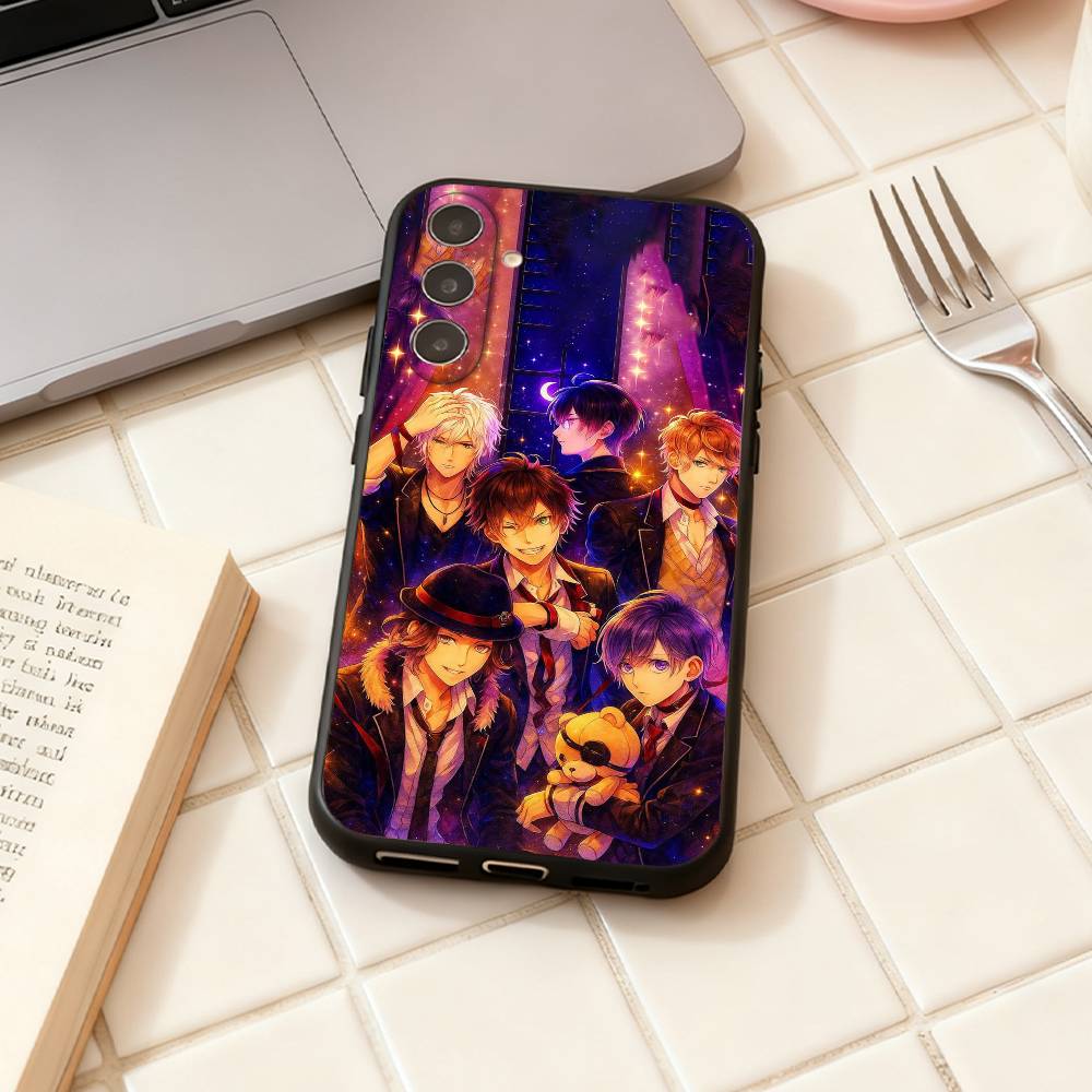 Чехол для телефона D-Diabolik-ks Anime L-Lovers для Samsung Galaxy A73, A72, A71, A70, A53, A52, A51, Другие Мягкий Черный Корпус