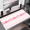 Protector Pink Strawberry Cake Girl Kawaii Mouse Pad Desk Cute HD Extended Keyboard Mat Large XXL Gamer Mousepad 90x40cm