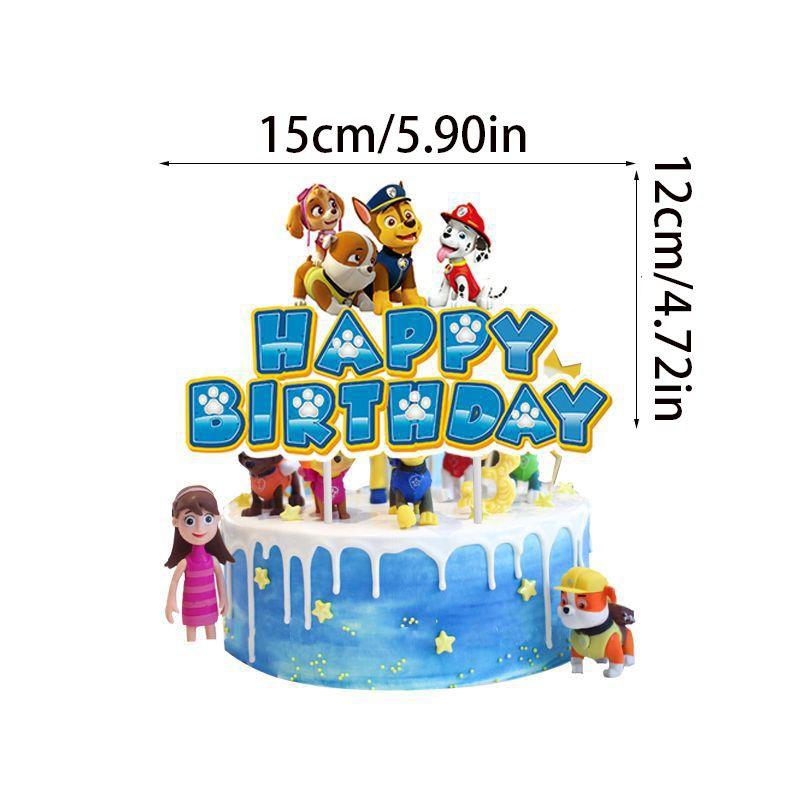 Набор для праздника «Щенячий патруль» Делюкс декор для дня рождения с воздушными шарами и баннерами для детей