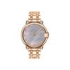 COACH 14503988 Mother-of-Pearl Dial Rose Gold Bracelet Arden Women's 36mm Watch, Rose Gold, Modern