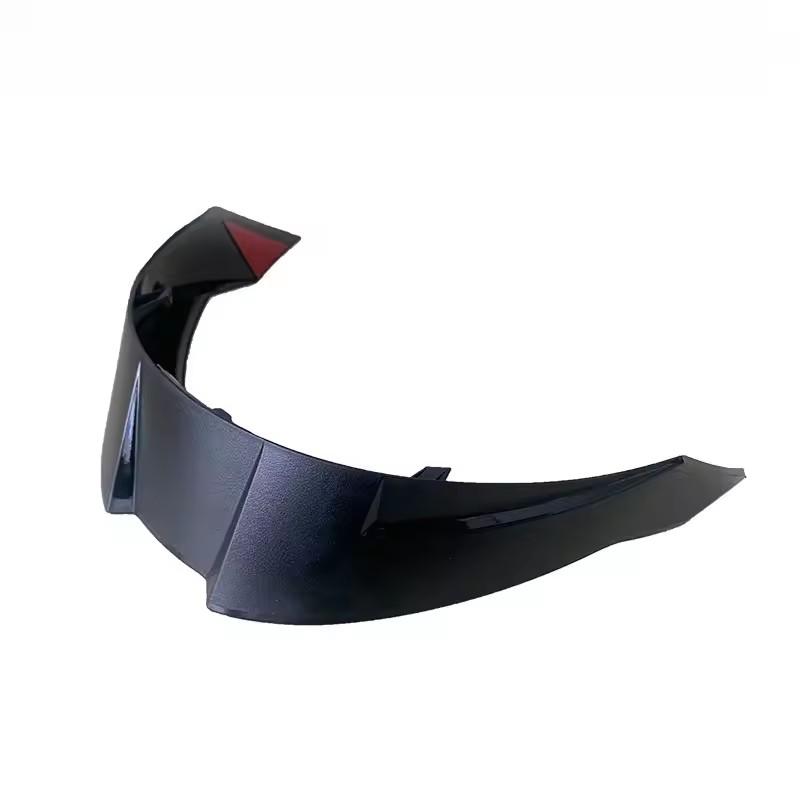Hot Helmet Accessories Suitable for LS2 FF352 Large Tail Air Vane Combat Radar Track Spoiler Throttle Modified Tail