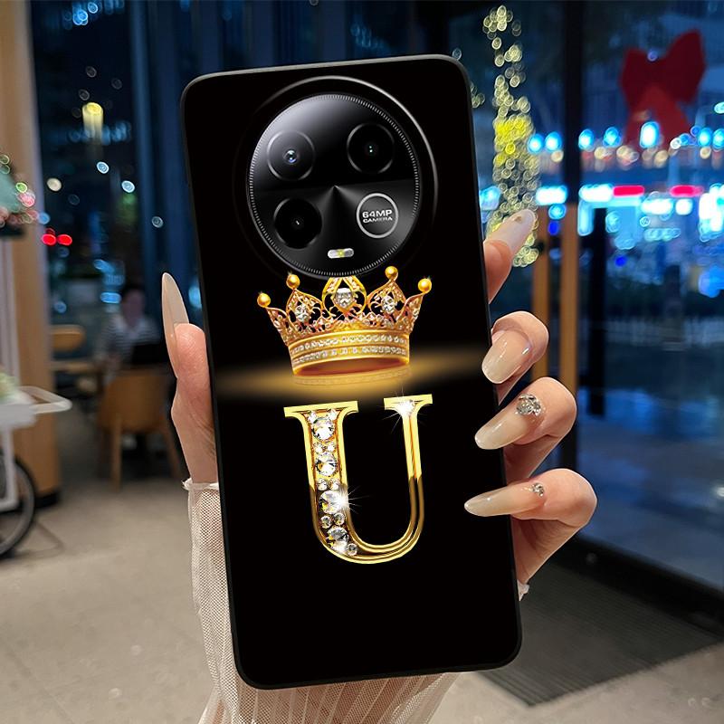 Черный чехол для BLU Bold K50, мягкий силиконовый, ударопрочный, защитный корпус для BLU Bold K50, новая роскошная задняя крышка с буквой-короной