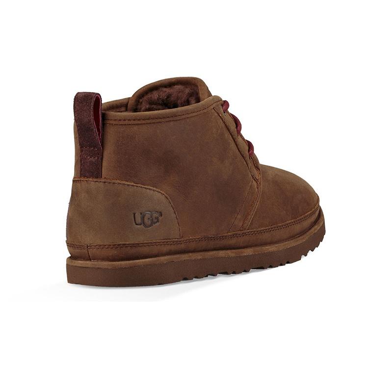 UGG Neumel Водонепроницаемый Медвежий Коричневый Мужской 1017254-GRZ