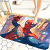 1 шт. Фланелевый коврик Marvel Superheroes, Коврик для ванной комнаты, Различные размеры, Многофункциональный, для ежедневного использования, Подходит для ванной комнаты, Прихожей, Прачечной