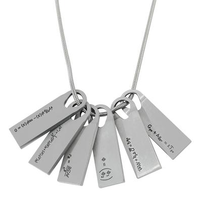 Ожерелье Death Stranding, металлическая подвесная цепочка, мужские ожерелья, очаровательное колье, подарки, игровые украшения