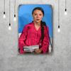 Грета тунберг активист Забавный Металлический Знак Ретро Табличка Винтажный Знак Алкогольный Напиток Паб Клуб Кухня Настенное Украшение