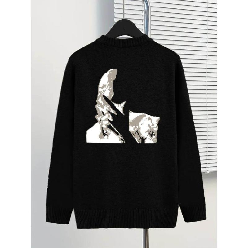 Базовый свитер с круглым вырезом, удобный крой, универсальный для сочетаний, для повседневной носки