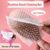 Japanese Air Cushion Comb Cleaning Sheets - Protective Net, Portable, 50 Pieces