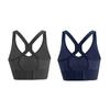 2 Pack Women's Breathable Sports Bra High Strength Support Underwear Jump Rope Running Yoga Braletter Summer Tank Top