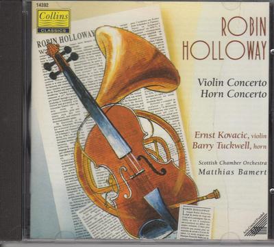 CD KOVACIC, TUCKWELL, SCO; BAMERT - Холлоуэй;Скрипичный+Валторновый Конц. 14392 Япония Музыка Другое Б/У