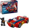 Конструктор LEGO Marvel 76336 Spider-Man в автомобиле против ядовитого Wolverine