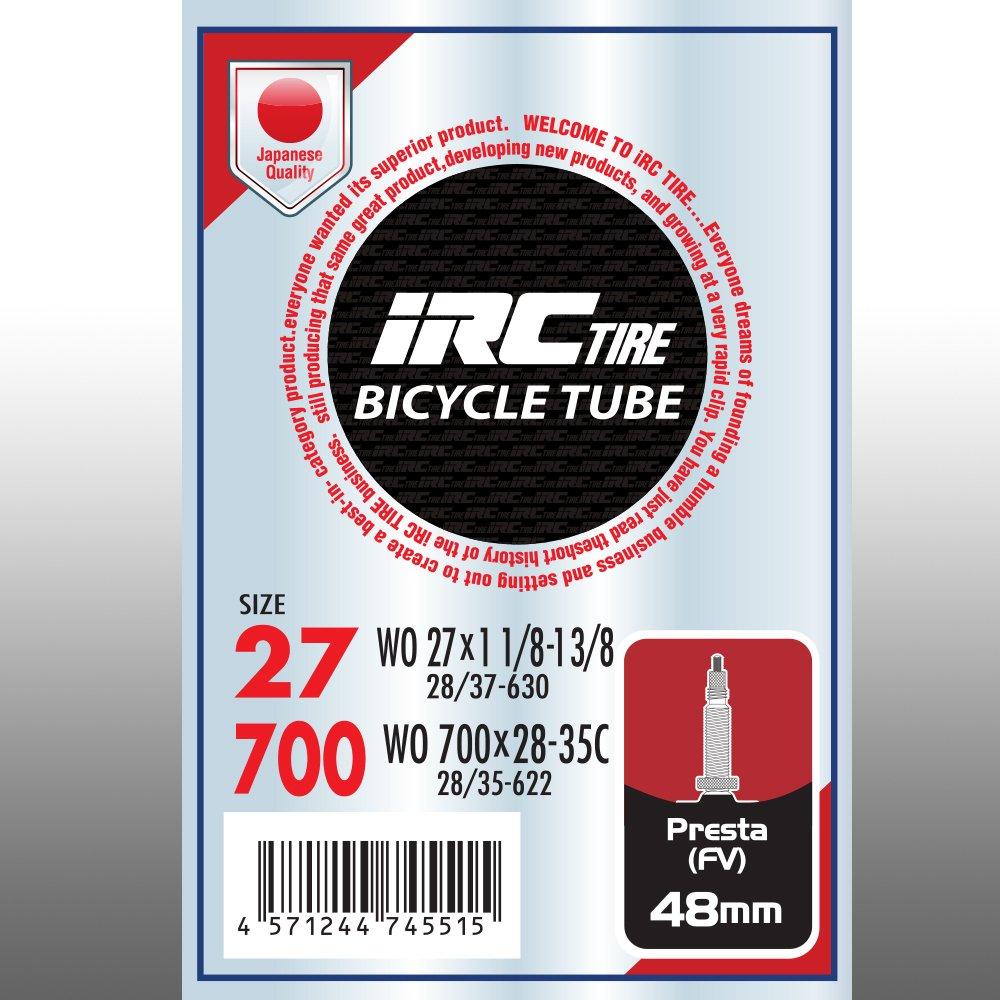 IRC Tire Bicycle Tube Presta 48mm Valve 28946J 700X28-35C