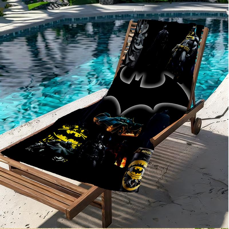 Superheroes Print Beach Towel, Versatile Lightweight Absorbent Beach Towel for Pool Surf Yoga Bathroom, Perfect Birthday Holiday Gift