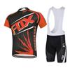 Mens Quick-Dry Cycling Jersey Set Short Sleeve Mountain Bike Outfit Team Edition