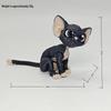 3D-печатная безволосая кошка с большими ушами - Настольное украшение, милый элемент декора для дома, популярное ремесленное изделие