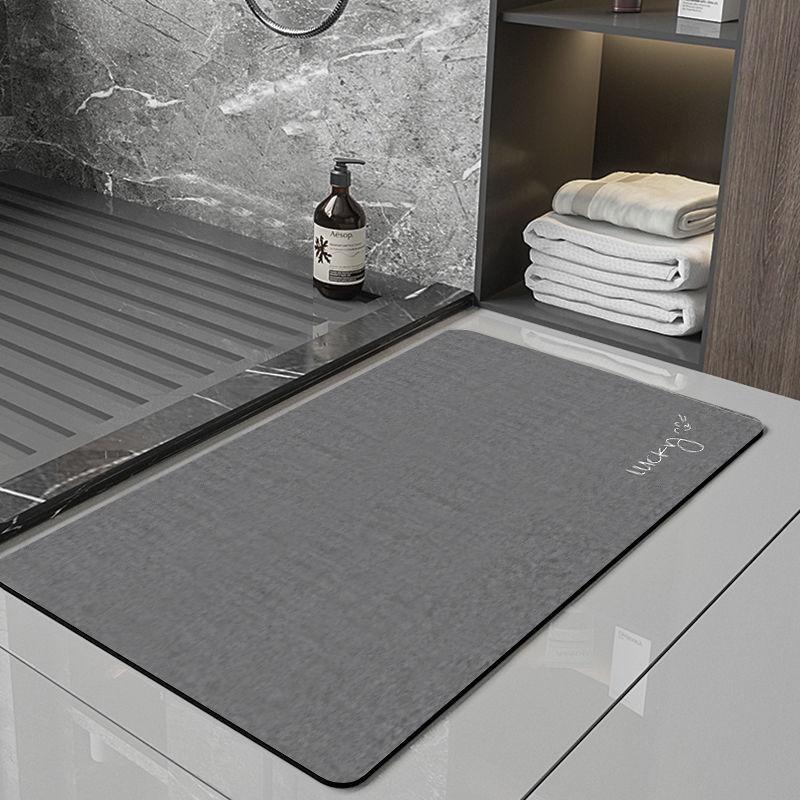 Диатомовая подушка абсорбирующая туалет ванная комната нескользящий коврик для ног туалет быстросохнущий придверный коврик можно стирать простой бытовой