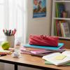 Large Capacity Canvas Pencil Case Creative Monster Design For Students Durable Portable Lightweight Pencil Case