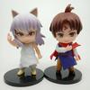6 шт./Набор Аниме Фигурка YuYu Hakusho Юсуке Урамеши Курама Мимолетная Тень ПВХ Милый Q-версия Модель Детский Подарок Игрушки 9-11 см