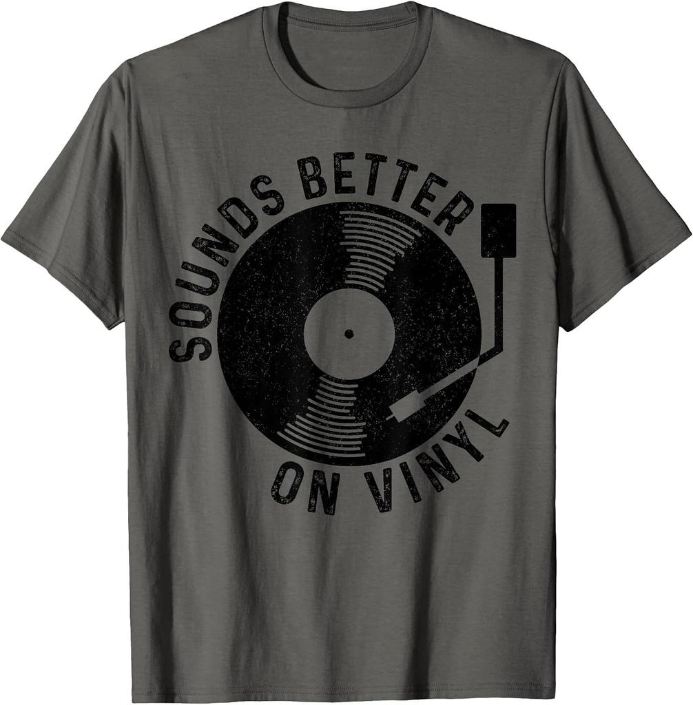 Retro Vinyl DJ T-Shirt - Perfect Gift for Music Lovers!