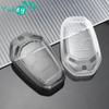 Transparent Car Smart Key Case Remote Shell Fob Cover For Ssang Yong 2020 G4 Rexton SsangYong Auto Accessories