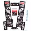 Виниловые наклейки для стайлинга автомобиля для RockShox RECON Наклейка Горная Передняя Амортизационная Вилка Спонсор Модифицированная Наклейка